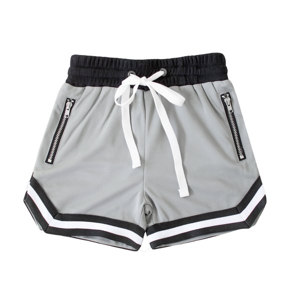 BALLER MESH SHORTS GREY