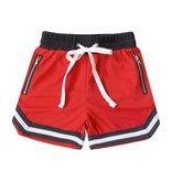 RED BASEBALL SHORTS | RED COMFORTABLE SHORT PANTS | BEAUBELLAKIDS