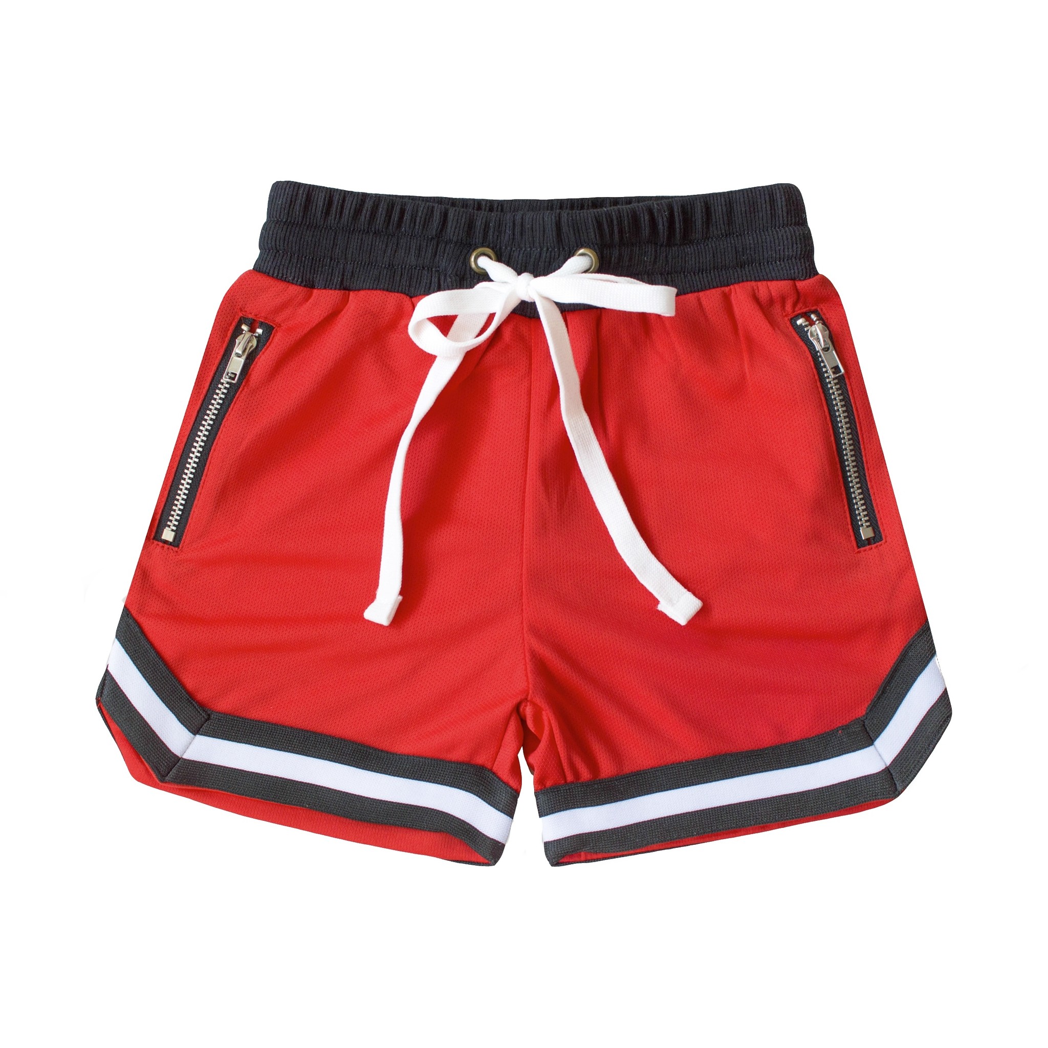 RED BASEBALL SHORTS | RED COMFORTABLE SHORT PANTS | BEAUBELLAKIDS