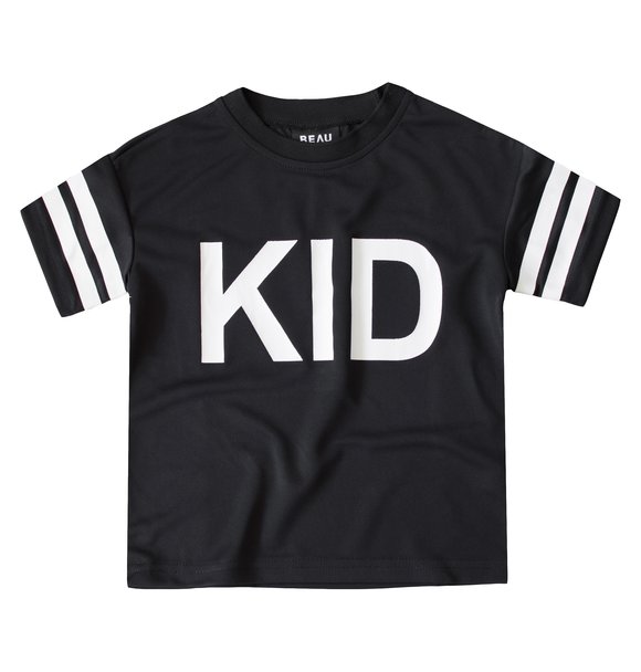 Beaubella Kids KID' MESH TEE BLACK