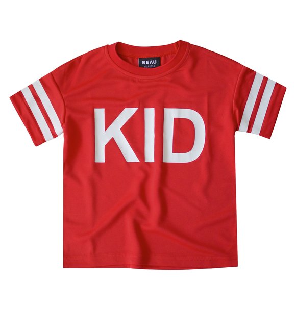 KID' MESH TEE RED