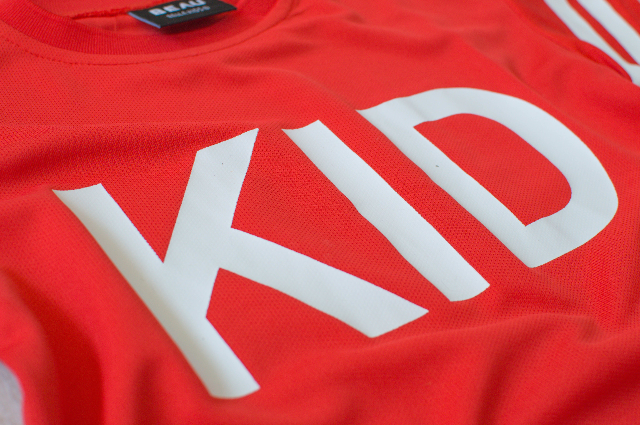 Beaubella Kids ROOD BASEBALL SHIRT | ROOD STOER SHIRT | JONGENSKLEDING