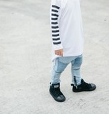 WITTE LONGSLEEVE VOOR JONGENS | STOERE LANGE LONGSLEEVE | STOERE KINDERKLEDING