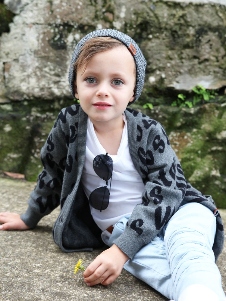 Oovy WHATEVS KNIT CARDIGAN | LANGER GEBREID VEST KINDEREN | OOVY