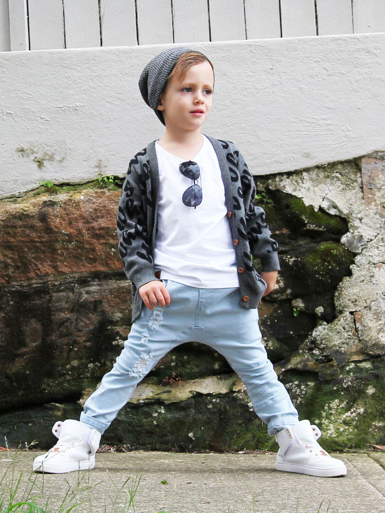 WHATEVS KNIT CARDIGAN | LANGER GEBREID VEST KINDEREN | OOVY