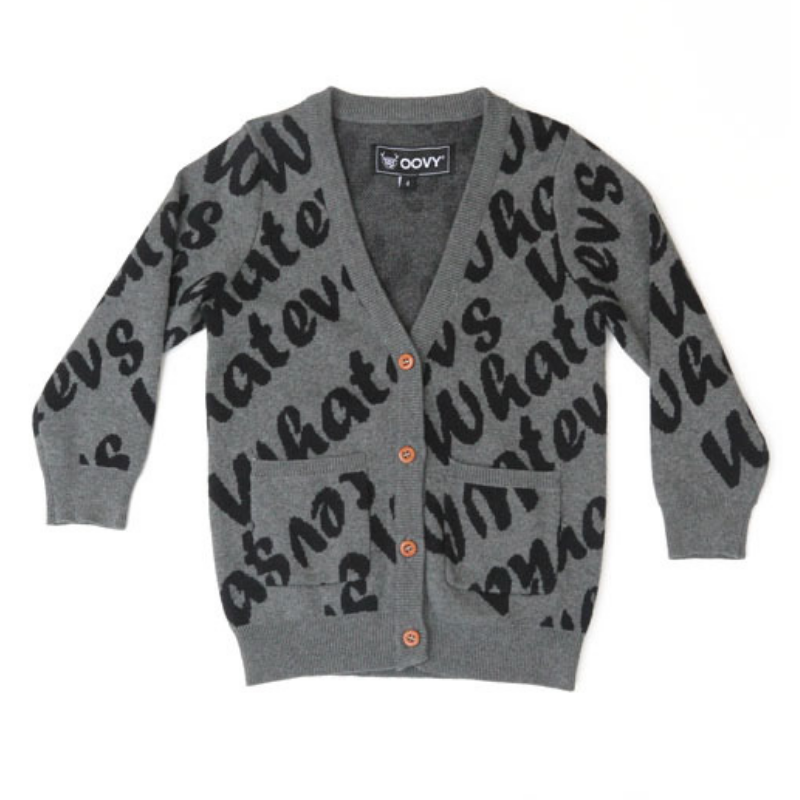 Oovy WHATEVS KNIT CARDIGAN | LANGER GEBREID VEST KINDEREN | OOVY