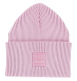 Kiddow KATOENEN MUTS | KATOEN GERIBDE BEANIE ROZE | STREETWEAR VOOR KINDEREN