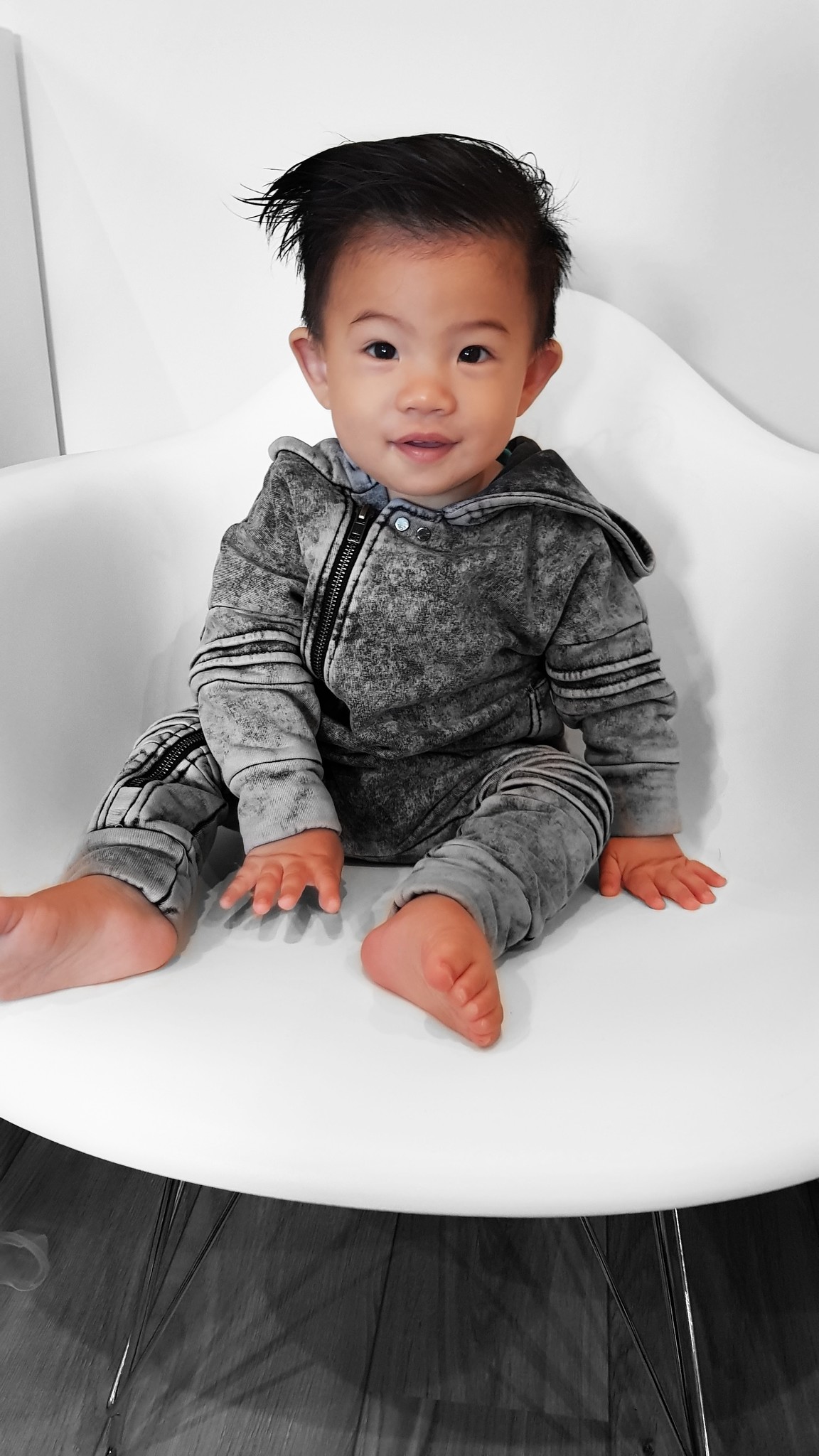 DENIM ROMPER FOR CHILDREN | ROMPER FOR KIDS WITH HOODIE | MINIKID