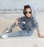 DENIM ROMPER FOR CHILDREN | ROMPER FOR KIDS WITH HOODIE | MINIKID