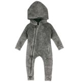 Minikid DENIM ROMPER VOOR KINDEREN | EENDELIG PAK MET CAPUCHON | MINIKID