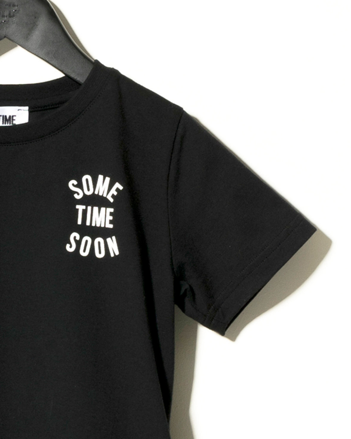 Sometime Soon Official BLACK STATEMENT T-SHIRT| STREETWEAR KIDSWEAR | SOMETIME SOON