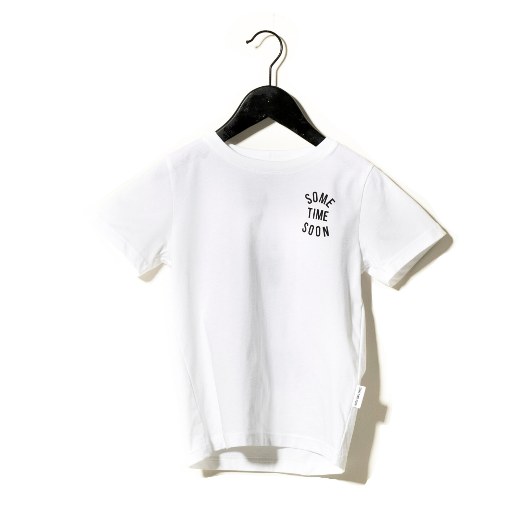 WHITE STATEMENT T-SHIRT| STREETWEAR KIDSWEAR | SOMETIME SOON