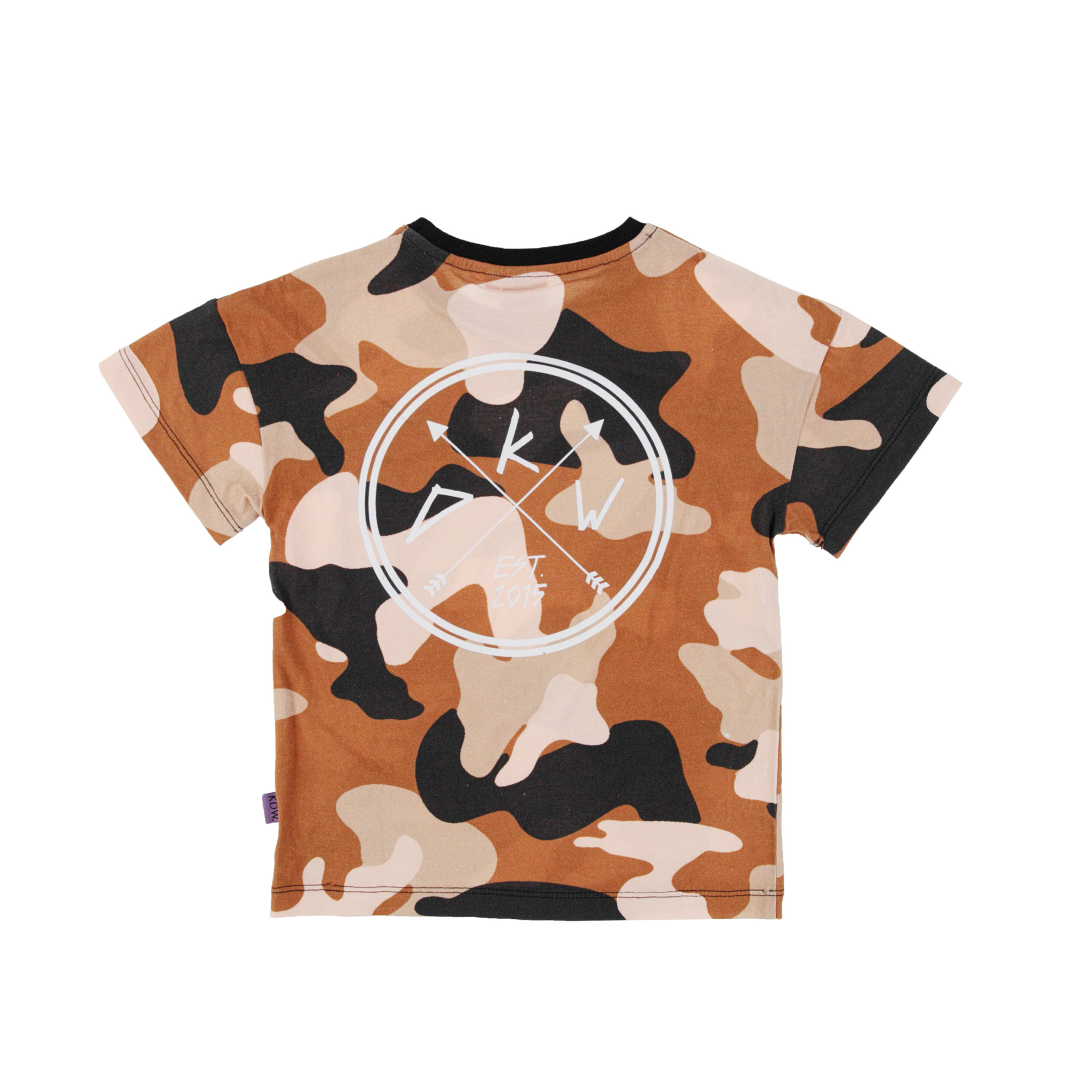 OVERSIZED T-SHIRT IN CAMOUFLAGE PRINT | COOL SHIRT FOR CHILDREN | CHILDREN'S CLOTHING