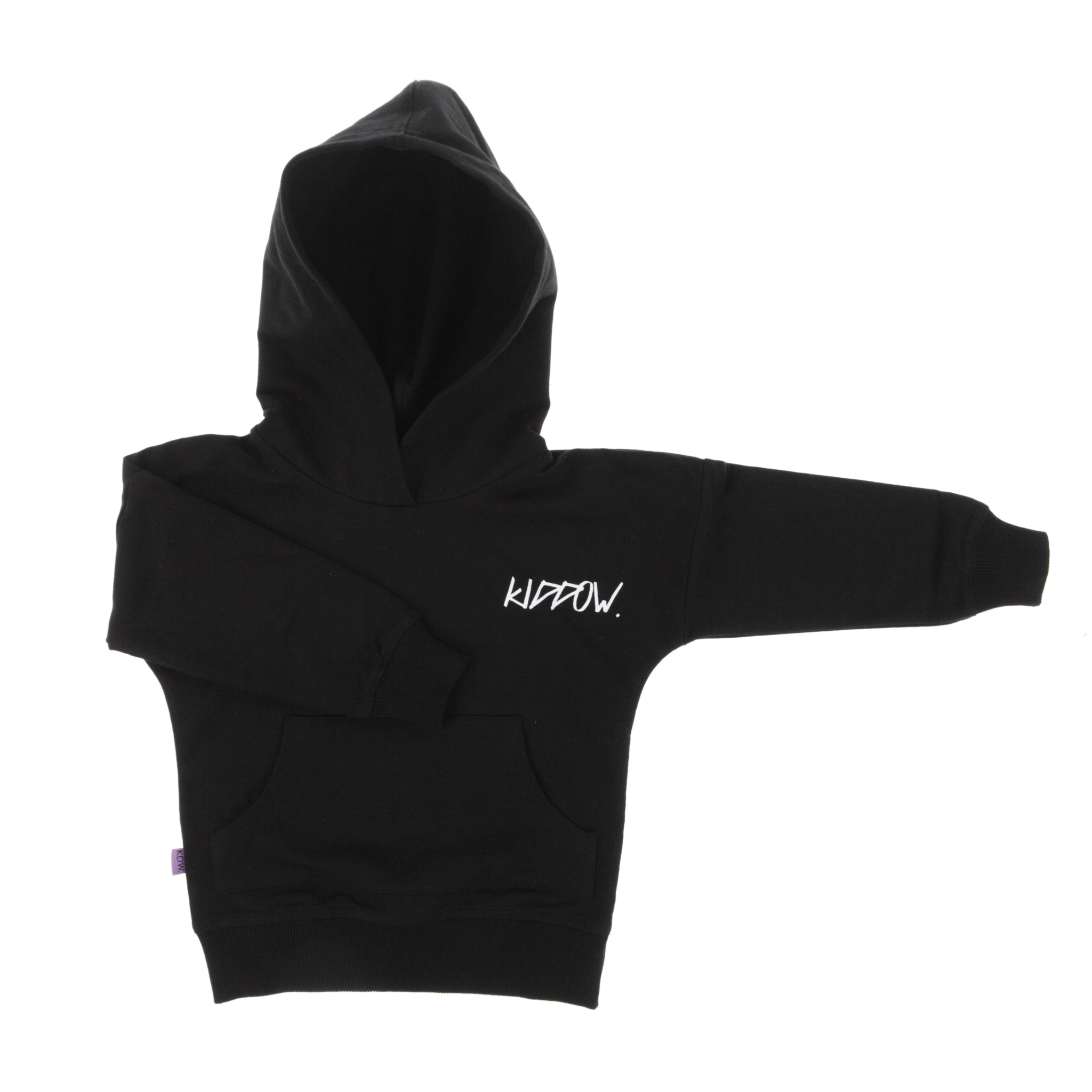 Oversized zwarte hoodie Clearance