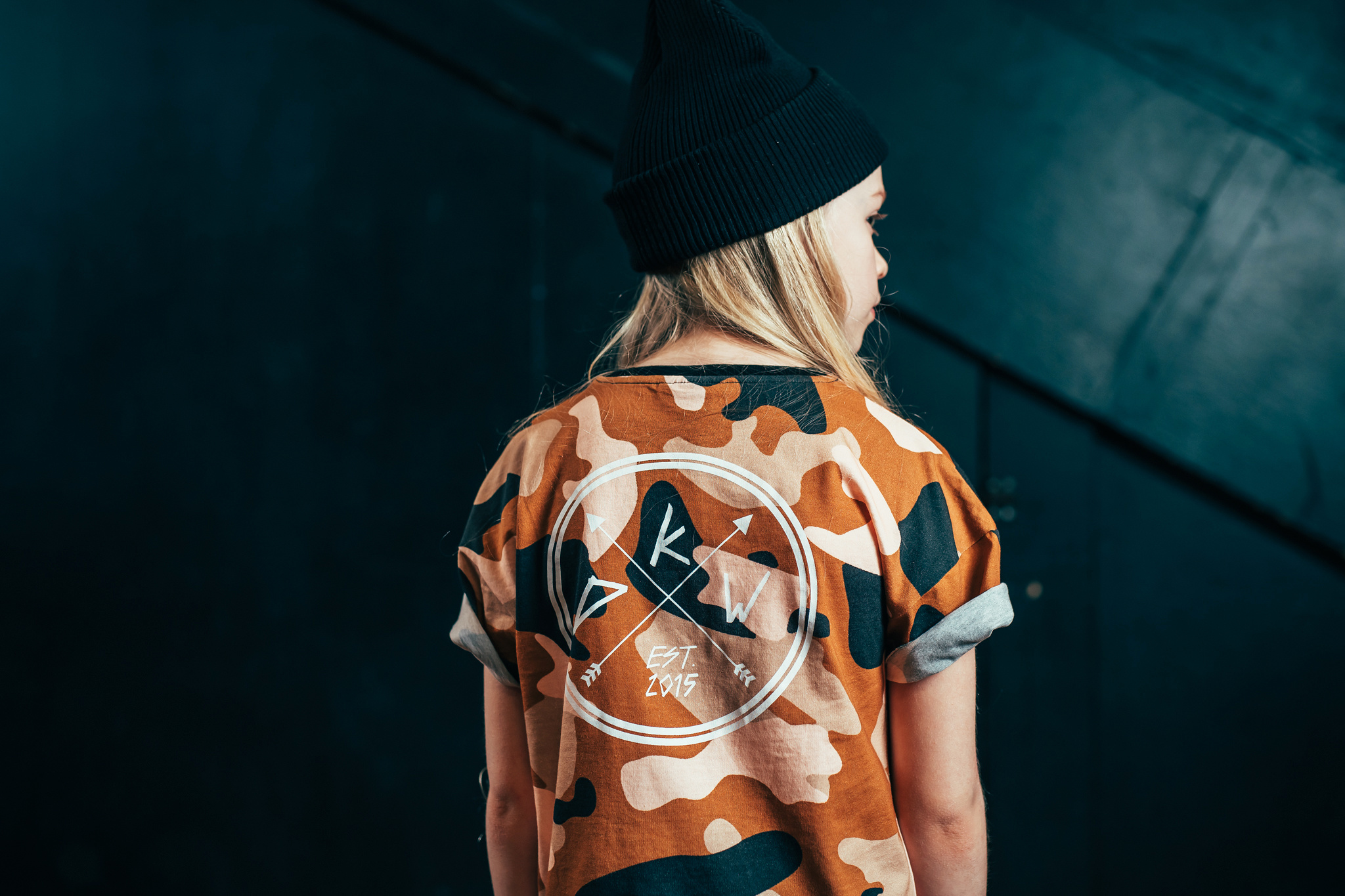 OVERSIZED T-SHIRT IN CAMOUFLAGE PRINT | COOL SHIRT FOR CHILDREN | CHILDREN'S CLOTHING