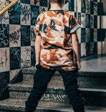 OVERSIZED T-SHIRT IN CAMOUFLAGE PRINT | COOL SHIRT FOR CHILDREN | CHILDREN'S CLOTHING