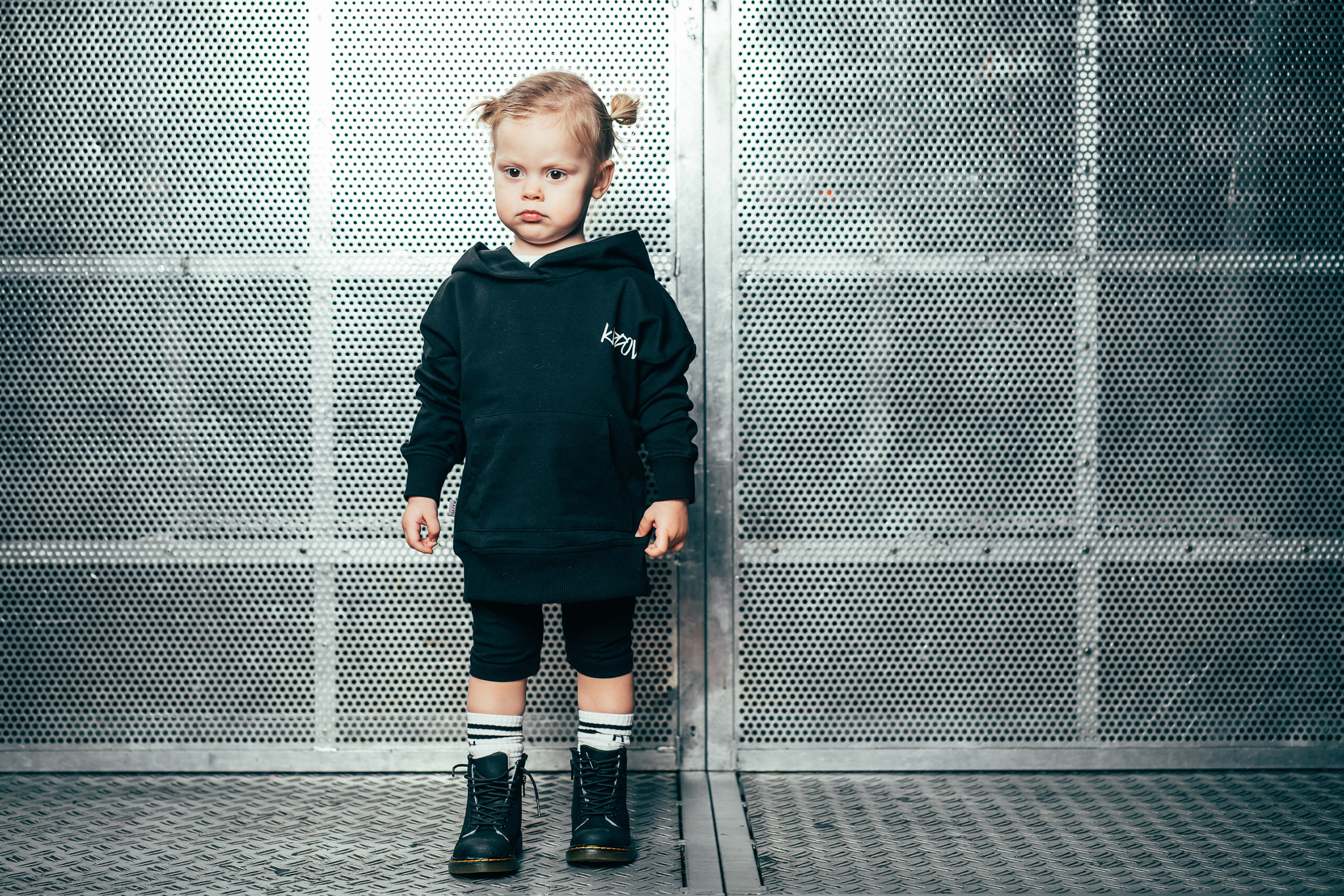 ZWARTE KORTE LEGGING | LEGGING VOOR KINDEREN | KINDERKLEDING