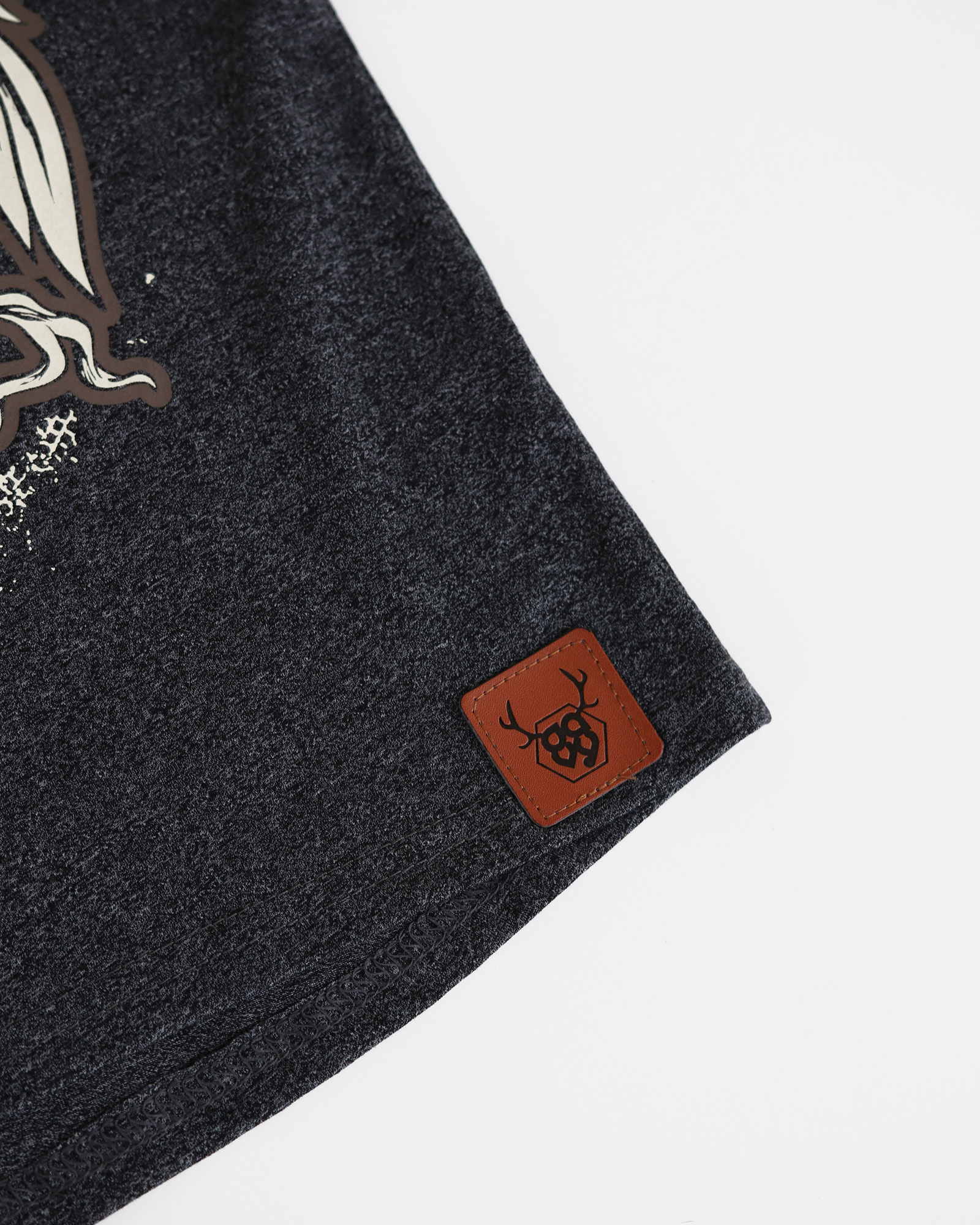 GREY T-SHIRT WITH COOL PRINT | COOL KIDS CLOTHING | OOVY