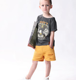 OKERGELE KORTE BROEK | MOSTERD KLEURIGE SHORTS | KINDERKLEDING