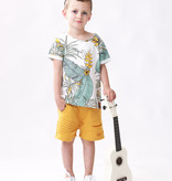 OKERGELE KORTE BROEK | MOSTERD KLEURIGE SHORTS | KINDERKLEDING