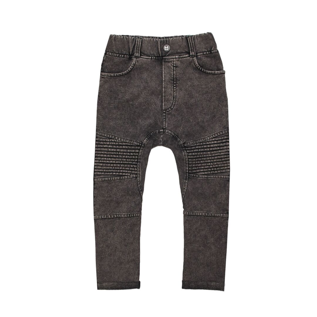 ZWARTE JEANS  | STOERE JOGGER MET WASHING | KINDERKLEDING ONLINE