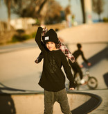 BLACK COMFORTABLE JEANS | JOGGER WITH WASHING | CHILDREN'S STREETWEAR ONLINE