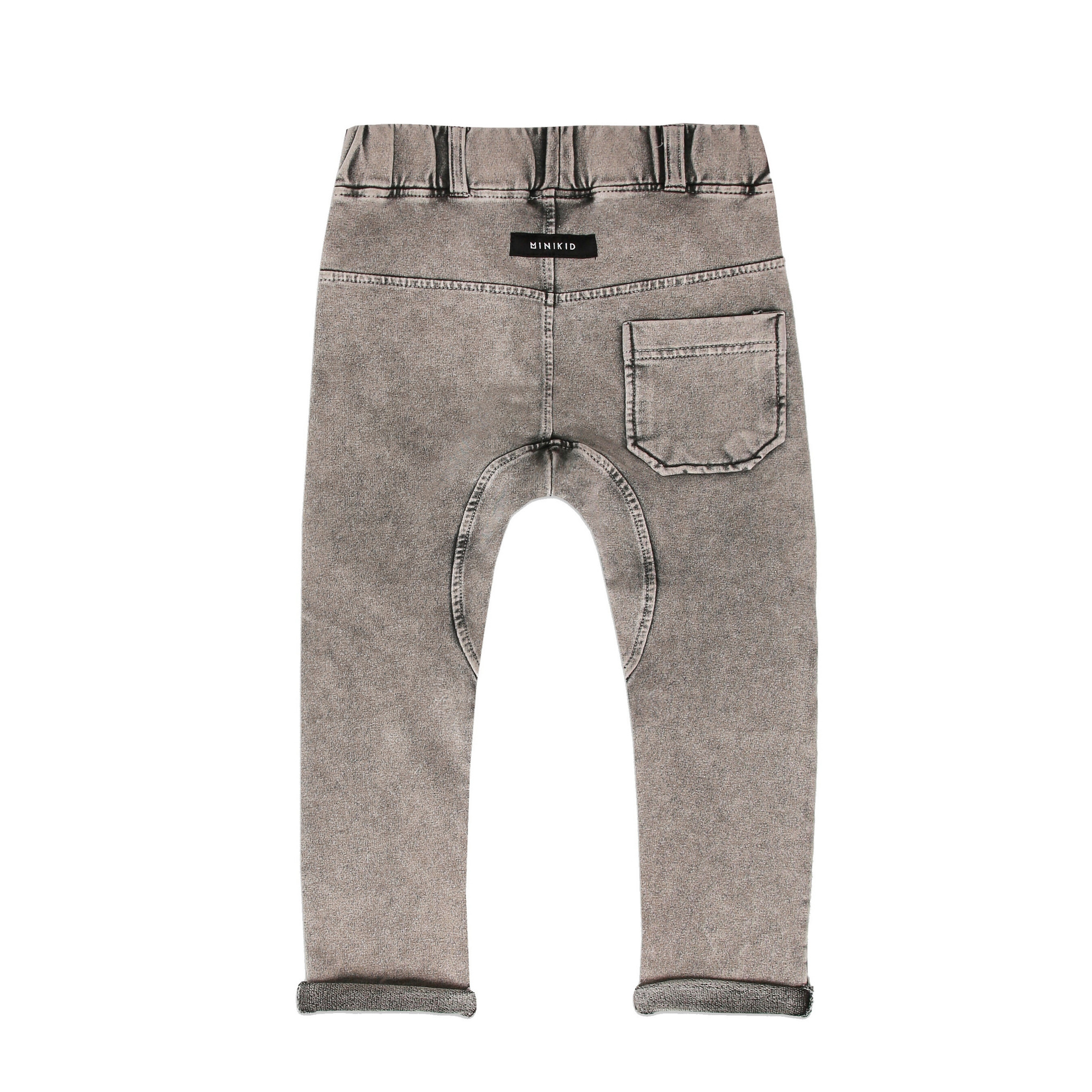 GRIJZE JEANS  | STOERE JOGGER MET WASHING | KINDERKLEDING ONLINE