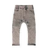 GRIJZE JEANS  | STOERE JOGGER MET WASHING | KINDERKLEDING ONLINE