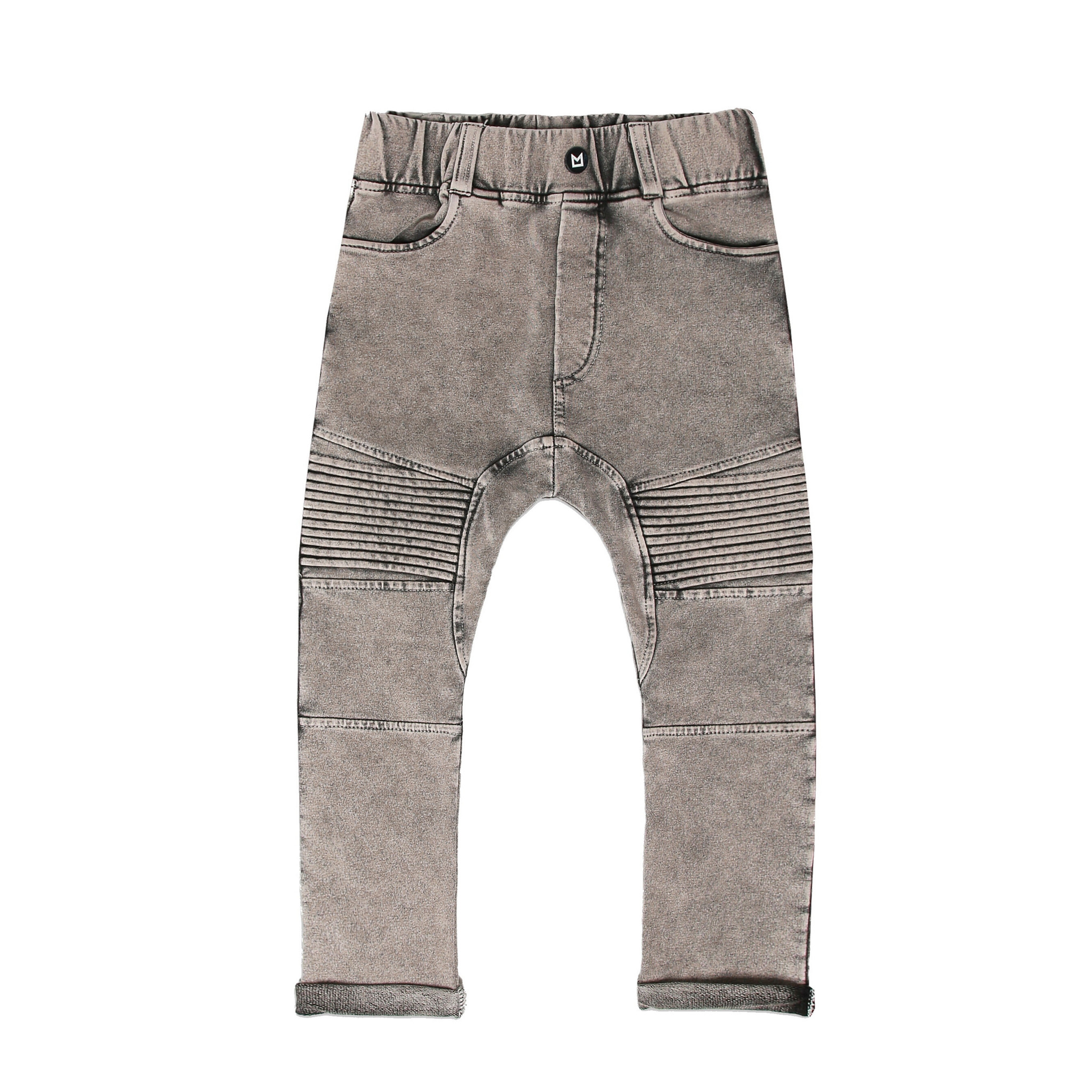 GRIJZE JEANS  | STOERE JOGGER MET WASHING | KINDERKLEDING ONLINE