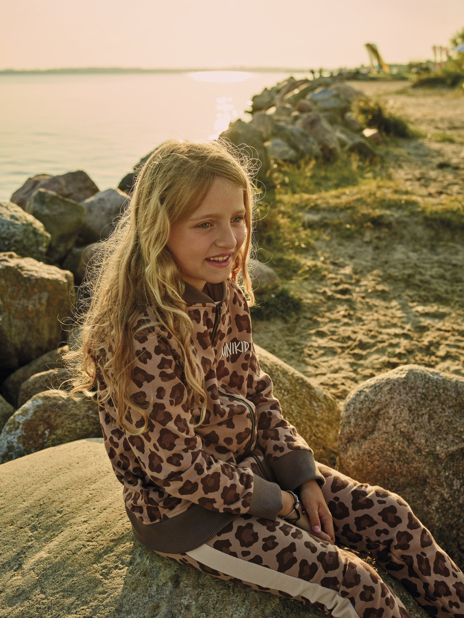 COOL BOMBER VEST FOR KIDS | LONG LEOPARD PRINT VEST | MINIKID