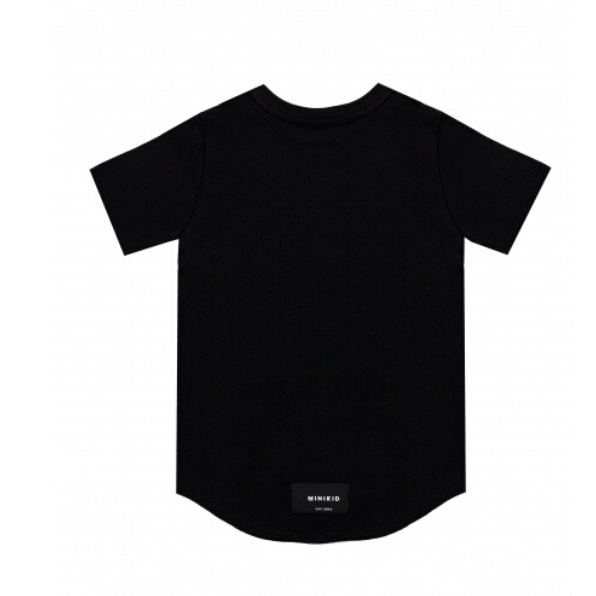 COOL T-SHIRT CHILDREN | LONGER BLACK SHIRT FOR BOYS | MINIKID