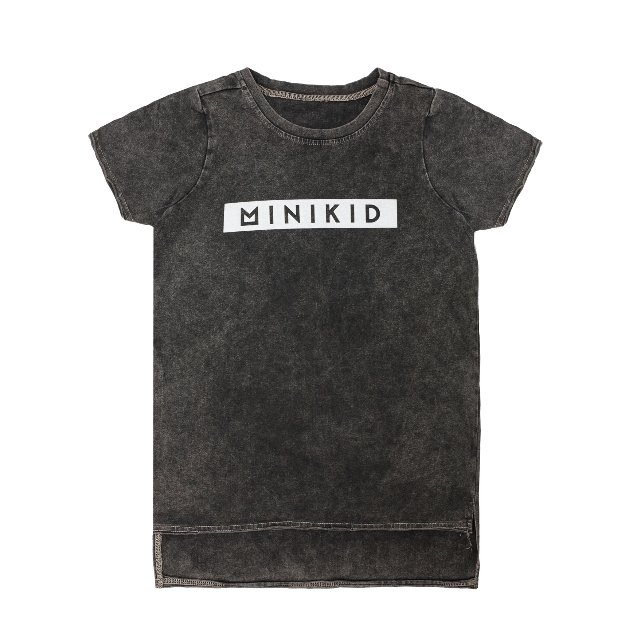 Minikid EXTRA LONG T-SHIRT | GRAY COOL SHIRT | CHILDREN'S CLOTHING