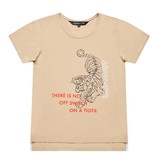 BEIGE T-SHIRT VOOR JONGENS | STOER SHIRT | KINDERKLEDING