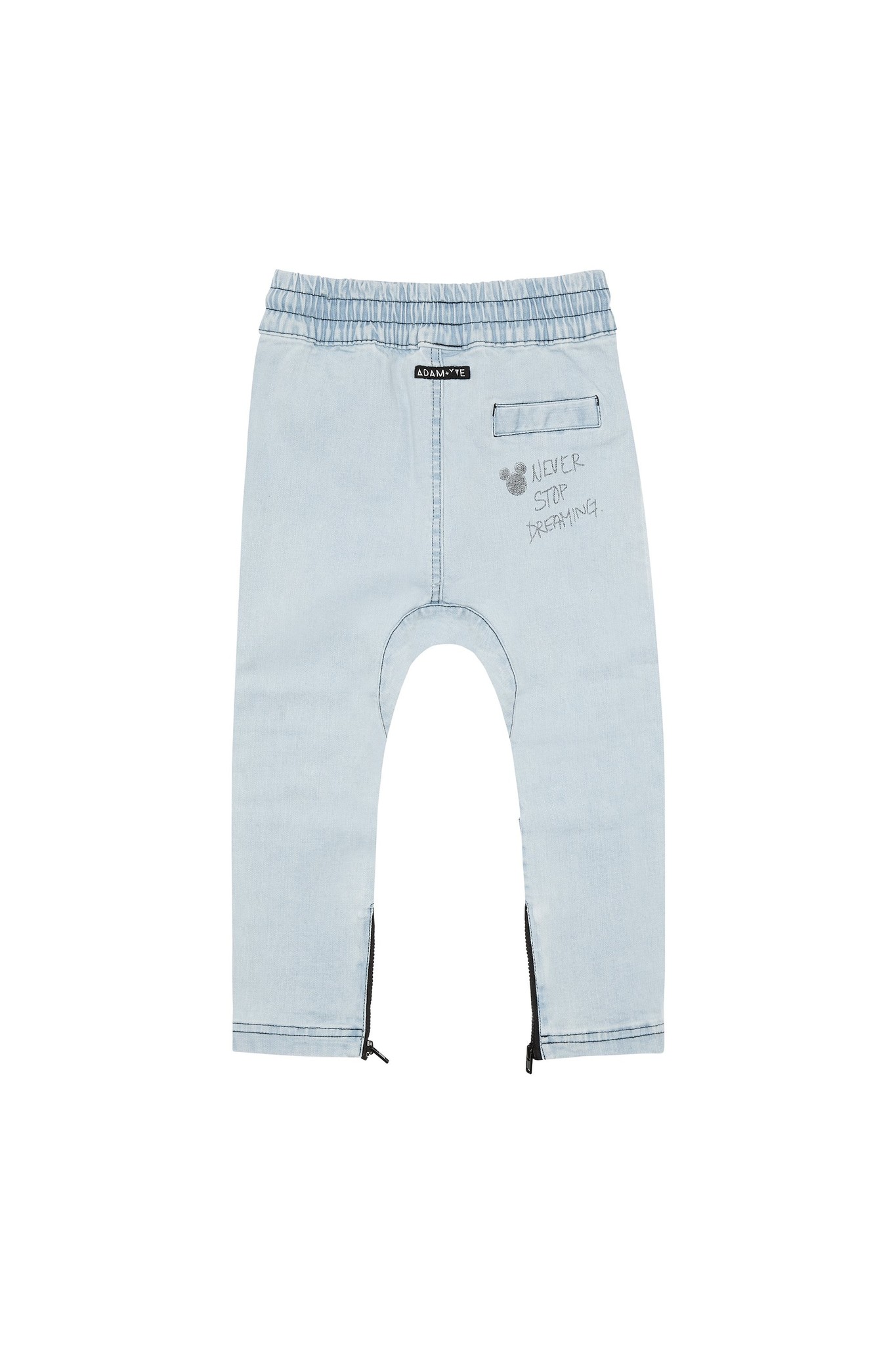 LIGHT BLUE DROP CROTCH DENIM | JEANS FOR BOYS | CHILDREN'S CLOTHING