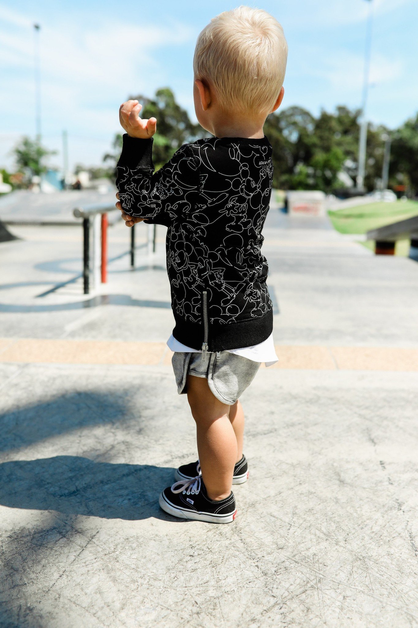 Adam + Yve BLACK SWEATER FOR BOYS TROUSER LONG SWEATER | COOL CHILDREN'S CLOTHING