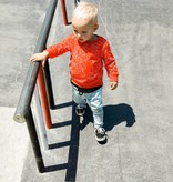 RODE SWEATER VOOR KINDEREN | STOERE LANGERE TRUI | STOERE UNISEX KINDERKLEDING