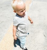 GRIJS BASIC SHIRT VOOR JONGENS | STOERE KLEDING MICKEY MOUSE | KINDERKLEDING
