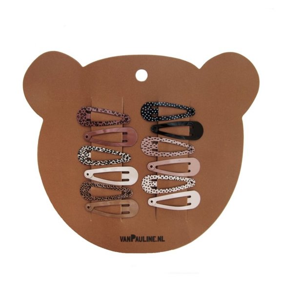 VanPauline HAIRCLIPS 12 Stuks (3 cm)