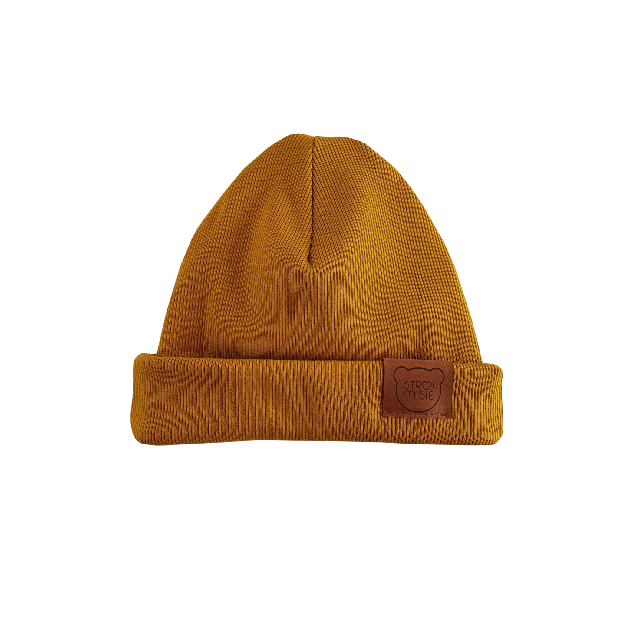 Strojmisie OCHER YELLOW HAT | KIDS HAT MUSTARD | BABY HAT OCHER YELLOW