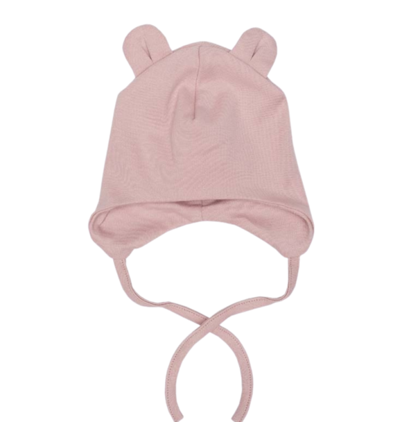 BABY MUTS MET OORTJES  - DUSTY PINK