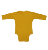 KIMONO ROMPER | LONG SLEEVED BODYSUIT | OCHER YELLOW