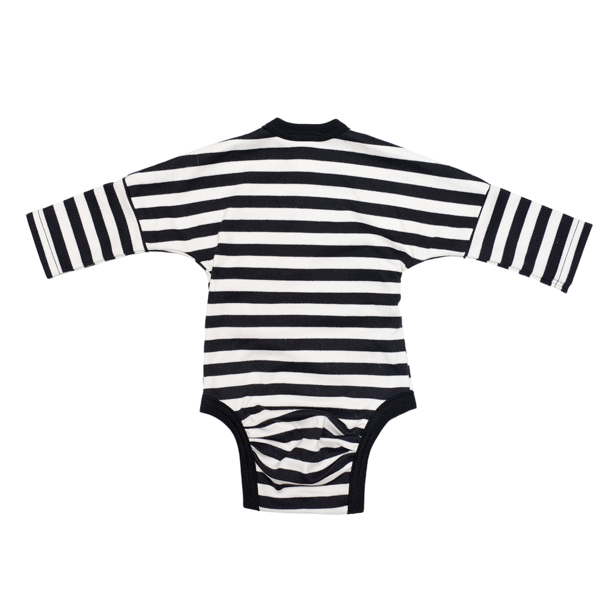 OVERSLAG ROMPER | ROMPER MET LANGE MOUWEN | GESTREEPT