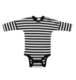 OVERSLAG ROMPER | ROMPER MET LANGE MOUWEN | GESTREEPT