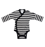 OVERSLAG ROMPER | ROMPER MET LANGE MOUWEN | GESTREEPT