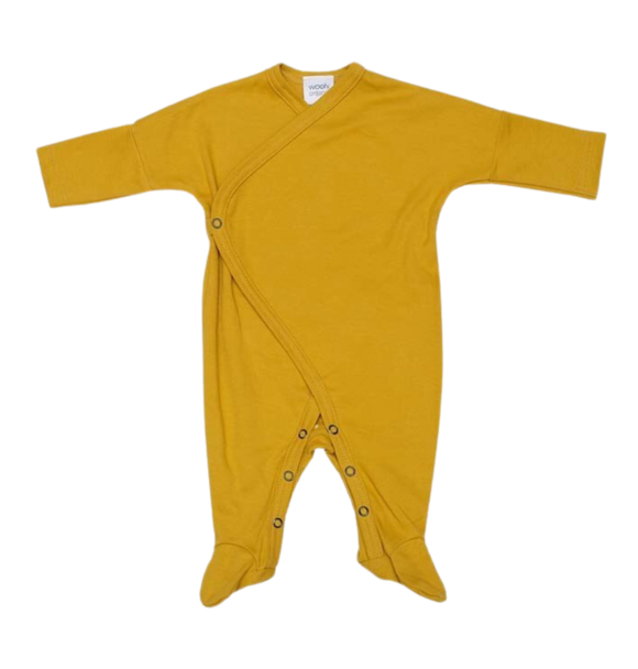 SLEEPSUIT - OCHER YELLOW