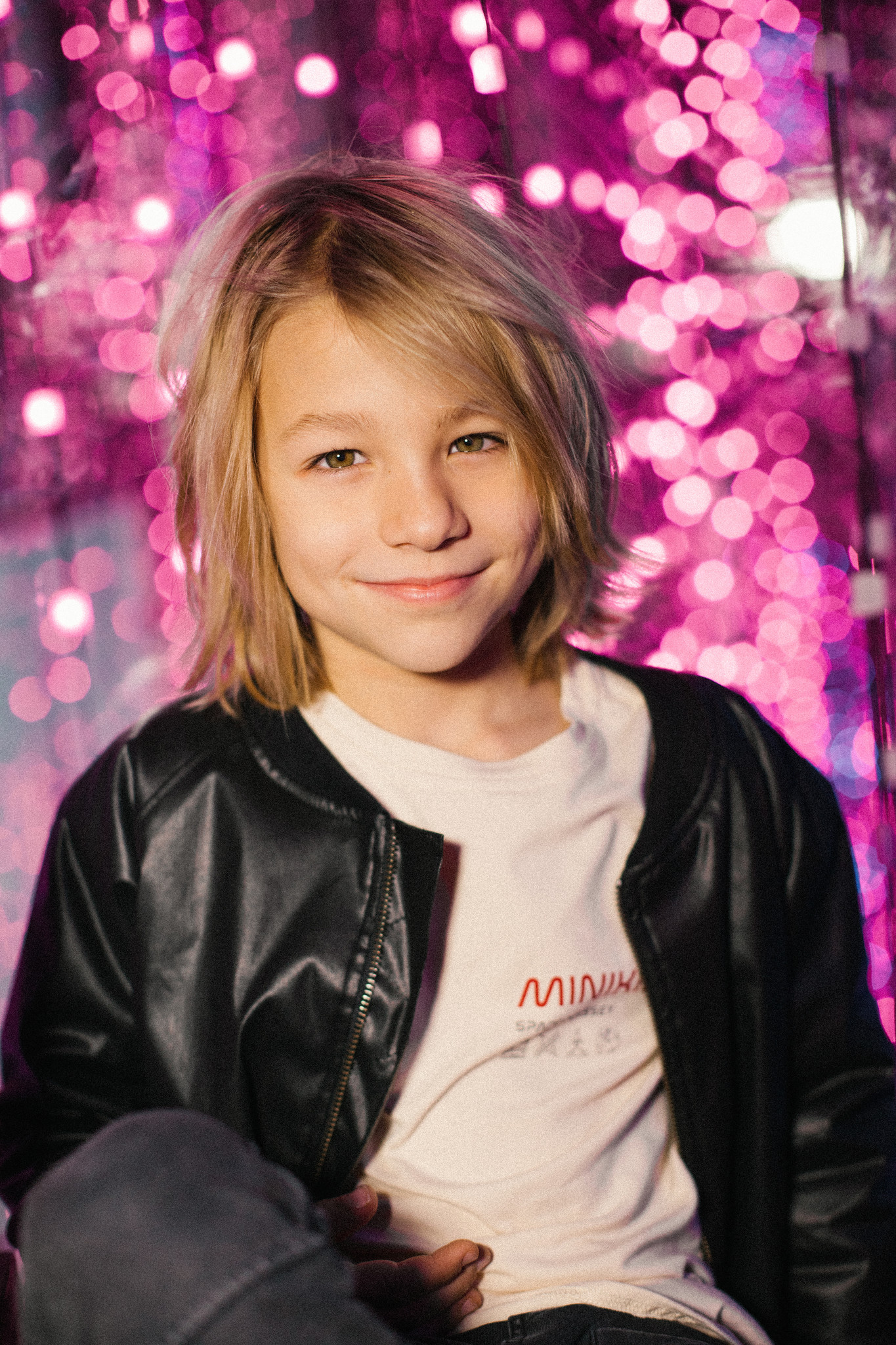 COOL BLACK JACKET FOR CHILDREN | REPELLENT IN-BETWEEN JACKET | MINIKID