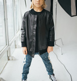 COOL BLACK JACKET FOR CHILDREN | REPELLENT IN-BETWEEN JACKET | MINIKID