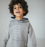 Minikid ACID GREY HOODIE | GREY HOODED SWEATER | KIDS CLOTHING