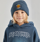 DONKER BLAUWE HOODIE |SWEATER MET CAPUCHON | STOERE KINDERKLEDING