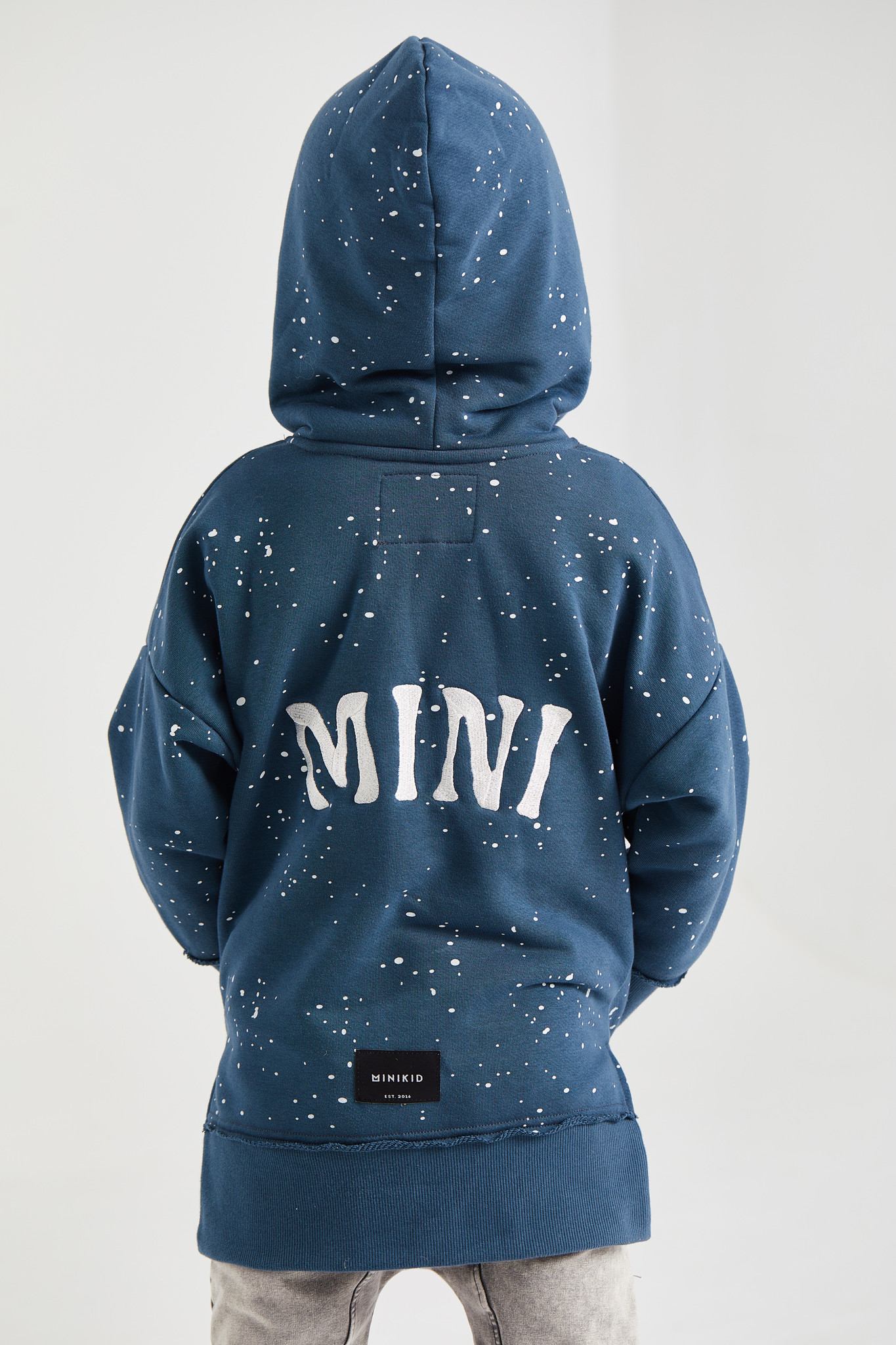 DARK BLUE HOODIE | HOODED SWEATER | COOL KIDS CLOTHING